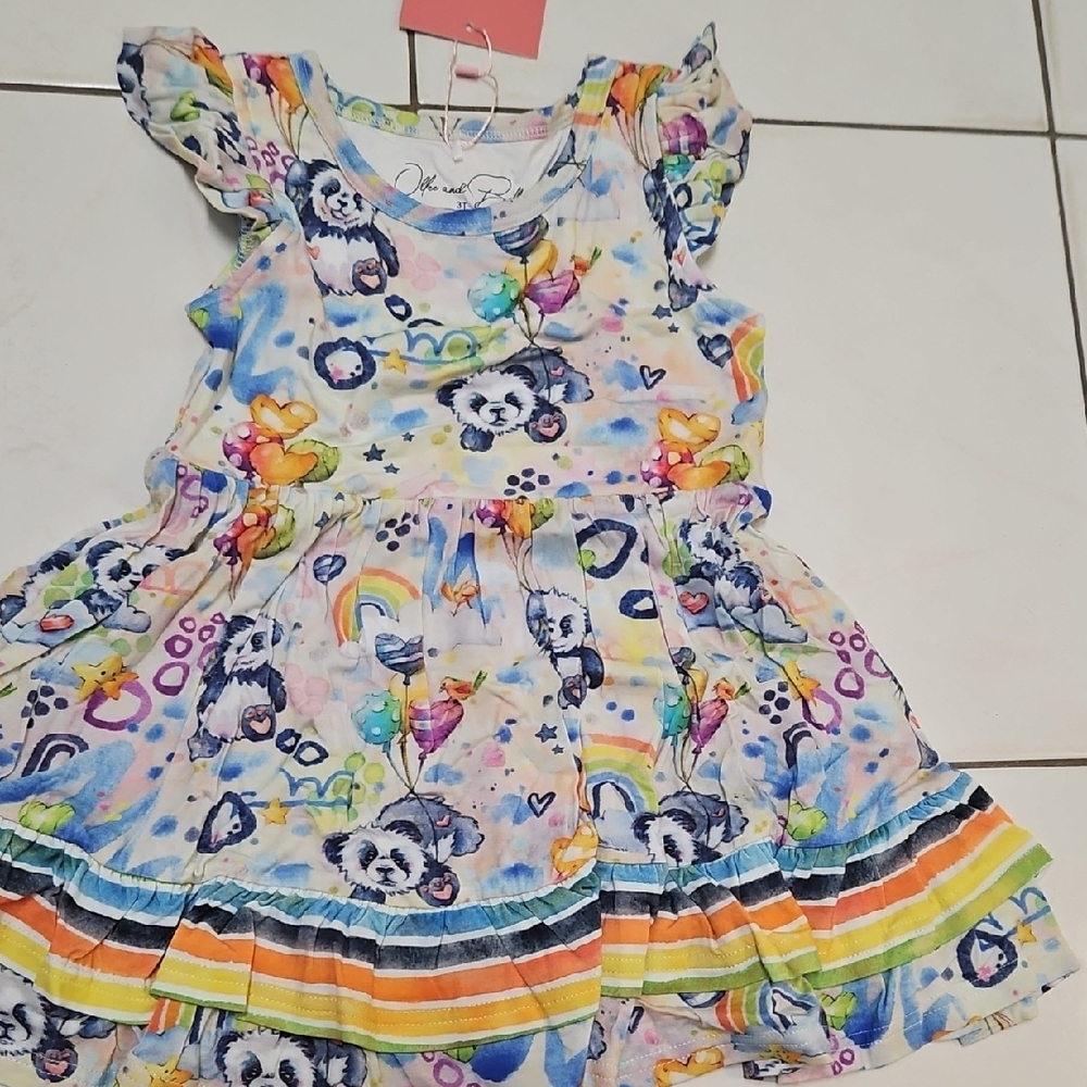 Ollee and Belle panda dress 12/14